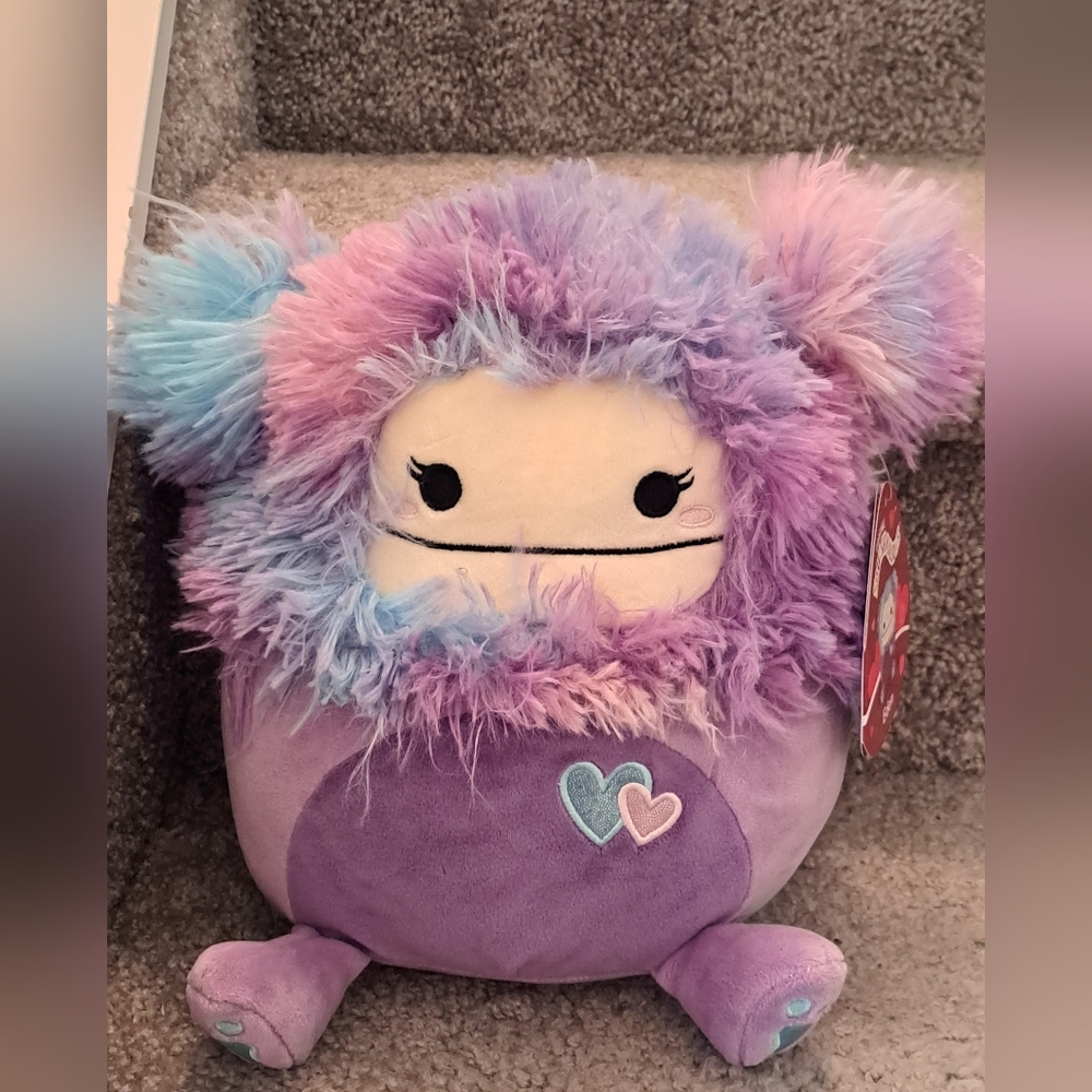 Brand New Tie-Dye Bigfoot "EDEN" 8inch Squishmallow